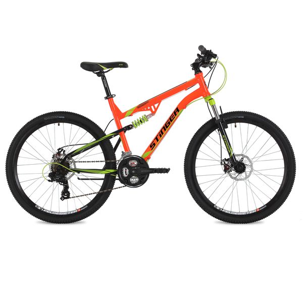 Велосипед Stinger 26" Discovery D (20" 18ск) оранжевый фото большое