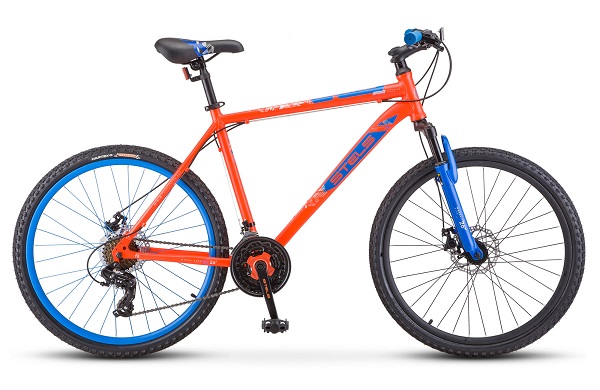 Велосипед Stels Navigator-500 MD (26" 21ск) 20" Красный/синий, F020 (2021)