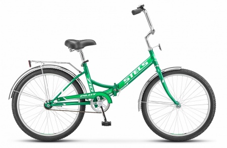 Велосипед Stels Pilot-710 (24" 1ск) 16" Зелёный/зелёный, Z010 фото большое