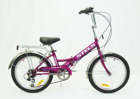 Велосипед Stels Pilot-350 (20" 6ск) 13" фиолетовый фото большое