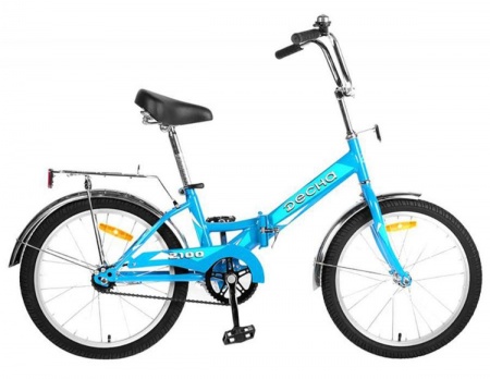 Велосипед Десна-2100 (20" 1ск) 13" Голубой, Z011 фото большое