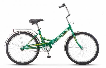 Велосипед Stels Pilot-710 (24" 1ск) 14" Зелёный/желтый, Z010 (2018) фото большое