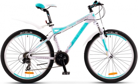 Велосипед Stels Miss-8300 V (26" 21ск) 18,5" Белый/бирюзовый, арт. 16 фото большое
