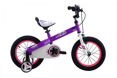 Велосипед Royal Baby 12" HONEY, пурпурный фото большое