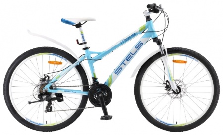 Велосипед Stels Miss-5100 MD (26" 21ск) 15", голубой фото большое