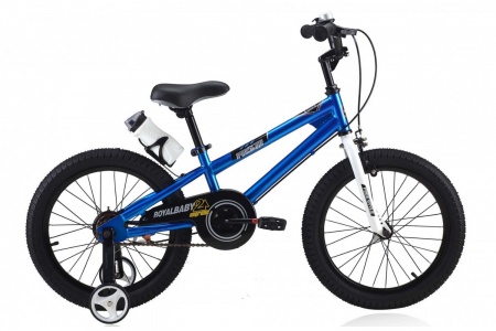 Велосипед Royal Baby 18" FREESTYLE, синий фото большое