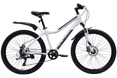 Велосипед TechTeam 26" Aria (16" 18ск) белый