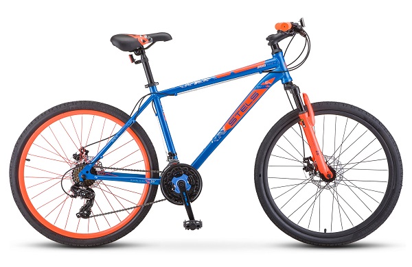Велосипед Stels Navigator-500 MD (26" 21ск) 20" Синий/красный, F020 (2021)