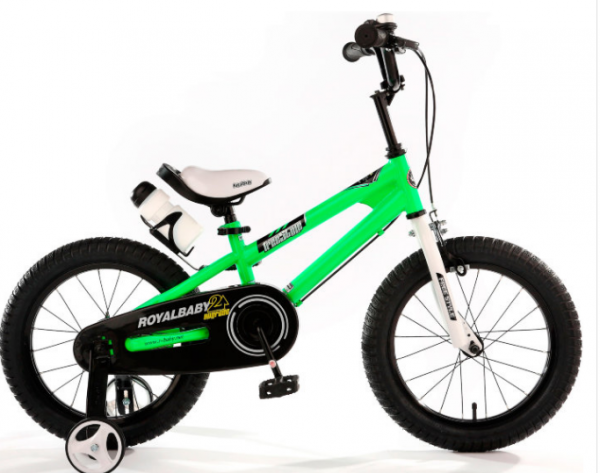 Велосипед Royal Baby 16" FREESTYLE, зелёный Велосипед Royal Baby 16" FREESTYLE, зелёный фото большое