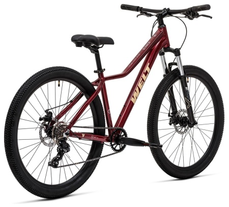 Велосипед Welt 27.5" Bianca 1.0 MD, L" Красный (170-185 см) (2026) фото большое