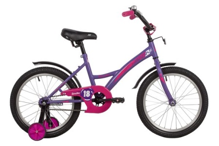 Велосипед Novatrack 18" STRIKE, фиолетовый (2022)