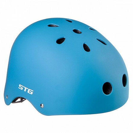 Шлем STG, модель MTV12, размер S (53-55 см) синий, с фикс застежкой фото большое