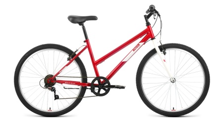 Велосипед Altair MTB HT 26 low (15" 6ск) Красный/белый (2022)