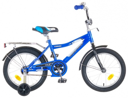 Велосипед Novatrack 16" Cosmic, синий фото большое