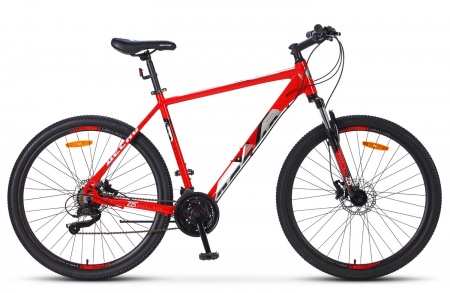 Велосипед Десна-2751 D (27,5" 24ск) 21" Красный/серый, V010 фото большое