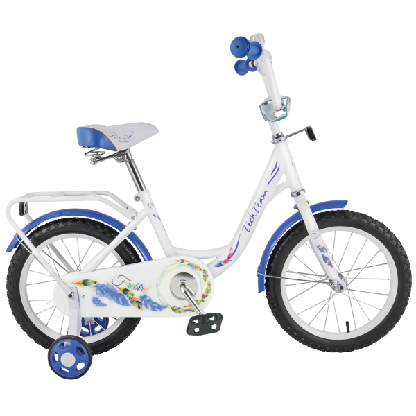 Велосипед Tech Team 20" T 20131, бело-синий фото большое