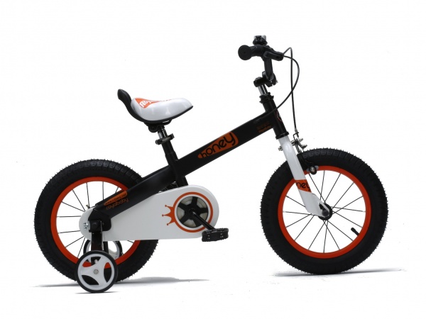 Велосипед Royal Baby 18" HONEY, черный фото большое