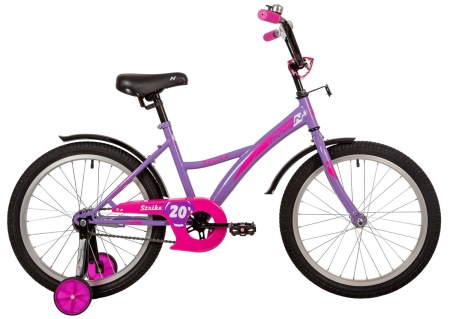 Велосипед Novatrack 20" STRIKE, фиолетовый (2022)