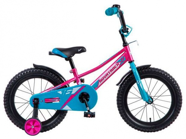 Велосипед Novatrack 16" VALIANT, фуксия Велосипед Novatrack 16" VALIANT, фуксия фото большое