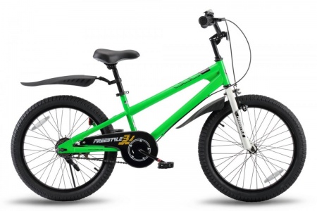 Велосипед Royal Baby 18" FREESTYLE, зелёный фото большое