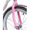 Велосипед Novatrack 20" BUTTERFLY, белый-розовый, алюм фото большое