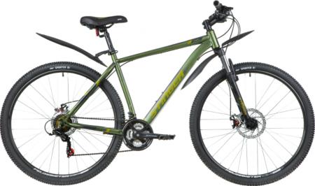 Велосипед Stinger 29" Caiman D (22" 18ск) зеленый (2021) фото большое