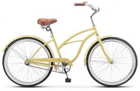 Велосипед Stels Navigator-110 Lady (26" 1ск) 17" Желтый песок фото большое