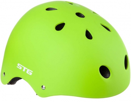 Шлем STG, модель MTV12, размер S(53-55)cm салатовый, с фикс застежкой. фото большое