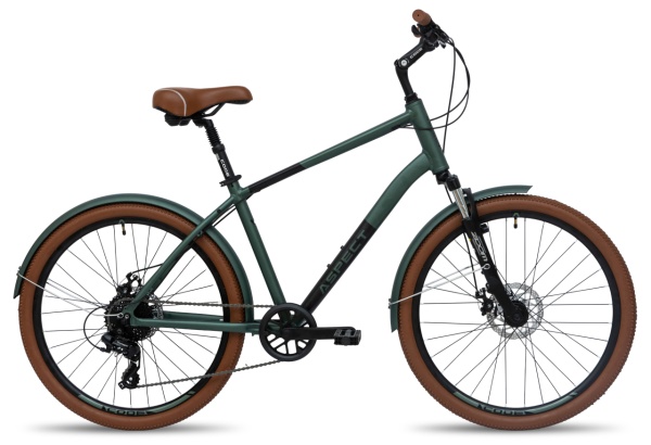 Велосипед Aspect 26" Weekend (20" 8ск) Зелёный (2026)