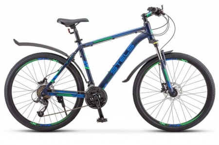 Велосипед Stels Navigator-645 D (26" 24ск) 15.5" Тёмно-синий, V010 фото большое