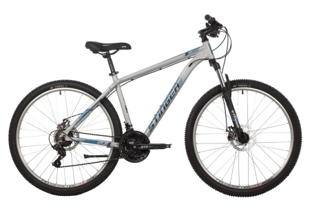 Велосипед Stinger 27.5" Element Std (16" 21ск) серый, алюминий (2022)