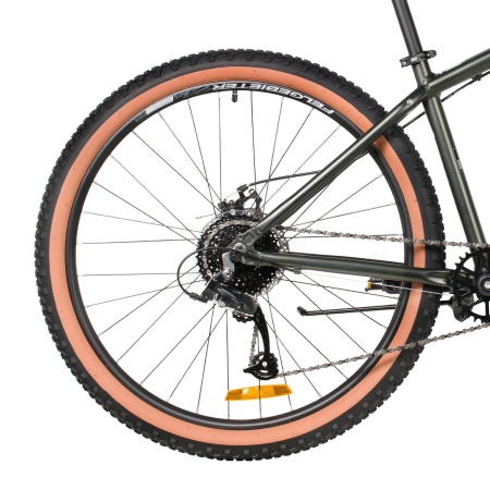 Велосипед Foxx 27.5" Meridian (16" 8ск) зеленый, алюминий (2026) фото большое