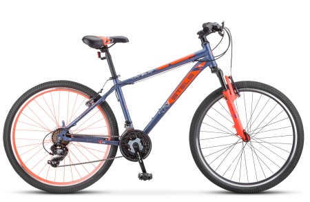 Велосипед Stels Navigator-500 V (26" 21ск) 18" Красный/синий, F020 (2021)