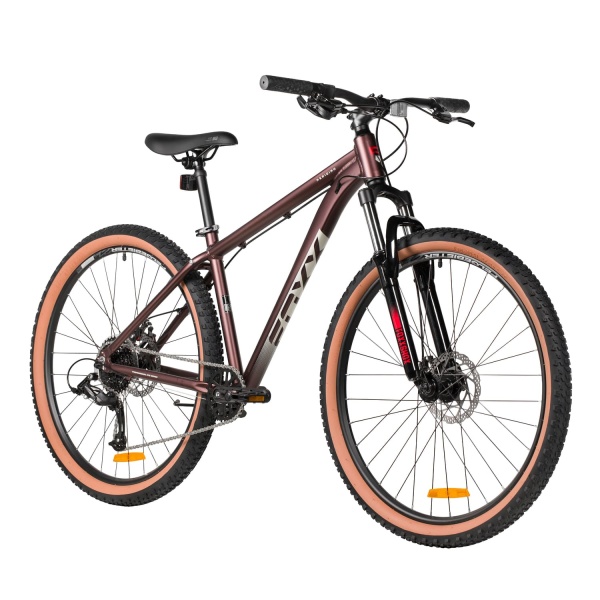 Велосипед Foxx 29" Meridian (18" 8ск) коричневый, алюминий (2026) фото маленькое