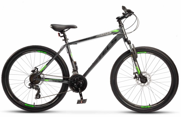 Велосипед Stels Navigator-500 MD (26" 21ск) 18" Темно-серый фото маленькое