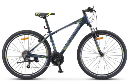 Велосипед Stels Navigator-710 V (27,5" 27ск) 15.5" Тёмно-синий, V010 фото большое