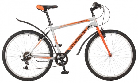 Велосипед Stinger 26" Defender 16" 6ск син/черн фото большое