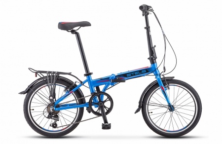 Велосипед Stels Pilot-630 (20" 6ск) 11.5" Тёмно-синий, V020 фото большое