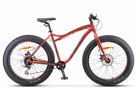 Велосипед Stels Aggressor MD (26" 8ск) 20" Красный/серый, V010 фото большое
