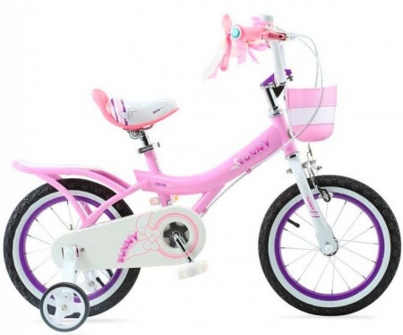 Велосипед Royal Baby 18" BUNNY, розовый фото большое