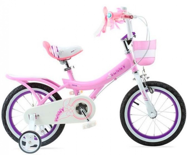 Велосипед Royal Baby 18" BUNNY, розовый фото большое