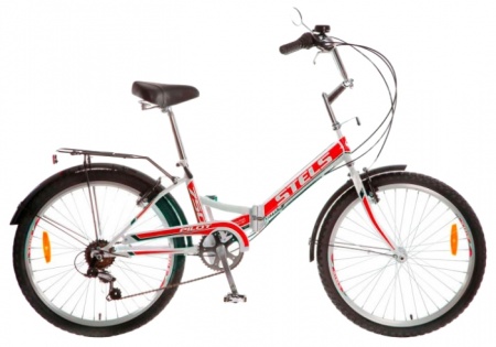 Велосипед Stels Pilot-750 (24" 6ск) 16" белый/красный фото большое