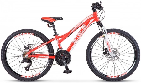 Велосипед Stels Navigator-460 MD (24" 18ск) 11" красный, арт. V021 фото большое