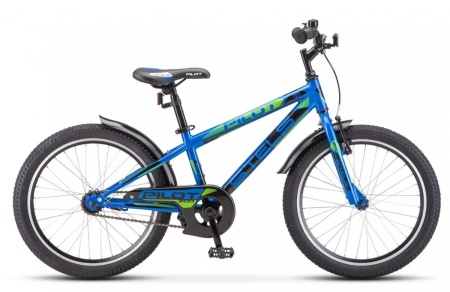 Велосипед Stels Pilot-200 Gent (20" 1ск) 11" Синий, Z010 (2019)