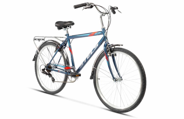 Велосипед Stels Navigator-250 V (26" 7ск) 19" Темно-синий, Z010 фото маленькое