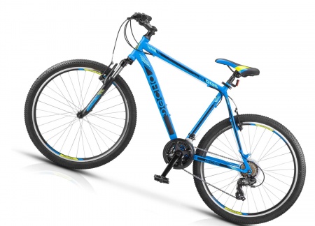 Велосипед Десна-2610 V (26" 21ск) 18" Синий/чёрный, V010 фото большое