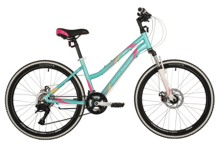 Велосипед Stinger 24" Laguna D (14" 18ск) зеленый (2021)