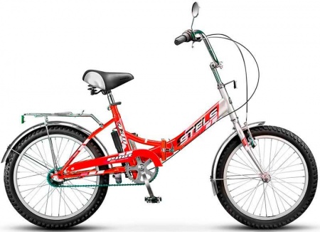 Велосипед Stels Pilot-430 (20" 3ск) 15" Серый/красный, арт. 15 фото большое
