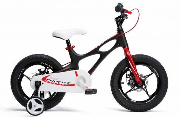 Велосипед Royal Baby 16" SPACE SHUTTLE, чёрный фото большое