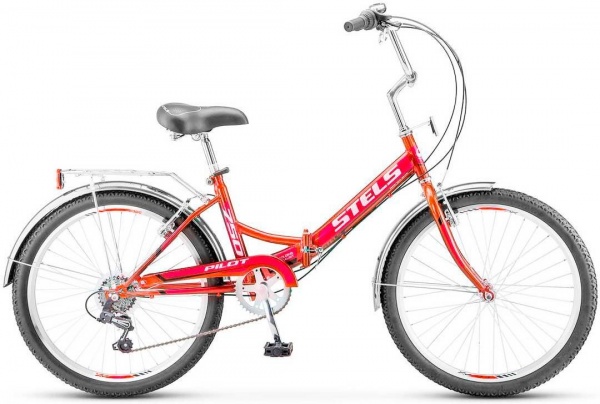 Велосипед Stels Pilot-750 (24" 6ск) 16" Красный, Z010 (2020) фото большое